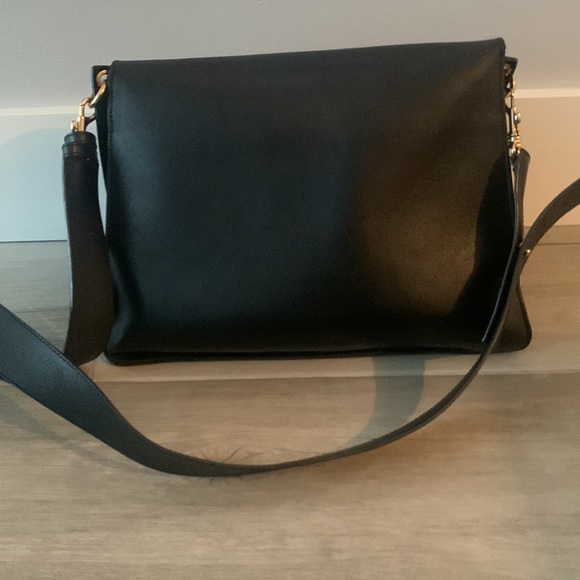 Black shoulder messenger bag - Picture 10 of 16